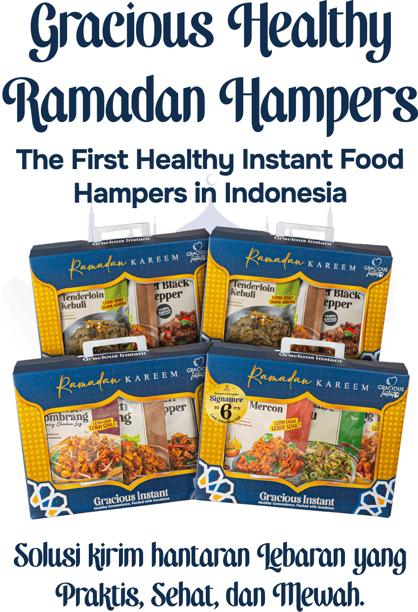 The First Healthy Instant Food Hampers in Indonesia